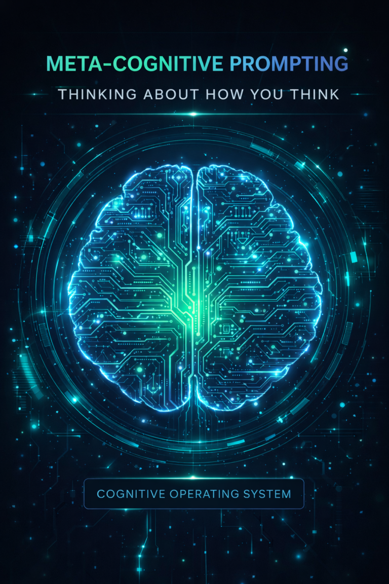 Meta-Cognitive Prompting: The Architect’s Guide to Thinking About How You Think