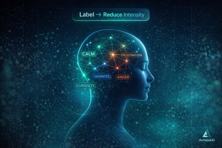 Cognitive Appraisal Theory: How AI Can Help Label Emotions to Reduce Intensity