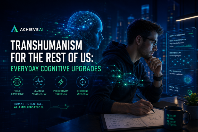 Transhumanism For The Rest Of Us: Everyday Cognitive Upgrades