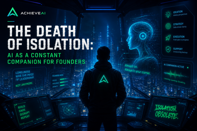 The Death Of Isolation: AI As A Constant Companion For Founders