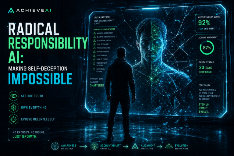 Radical Responsibility AI: Making Self-Deception Impossible