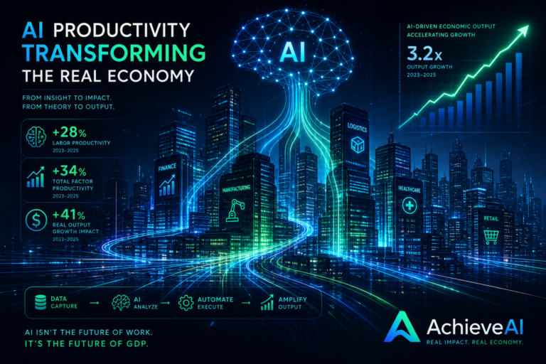 AI’s Productivity Is Finally Hitting the Real Economy: Here’s What the Data Says