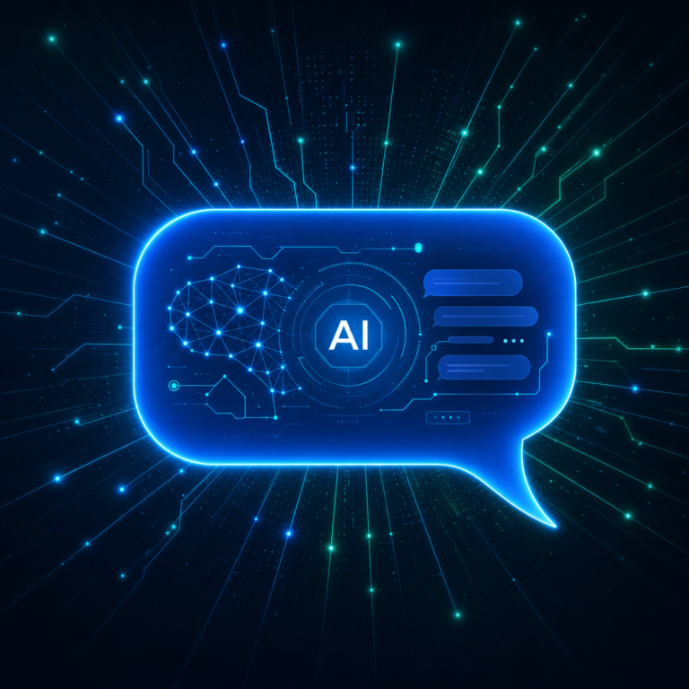 The Blue Bubble Is Becoming Your AI Operating System