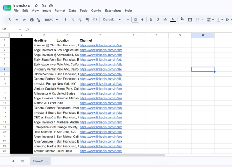 How to Create Your Outreach Spreadsheet for Achieve AI
