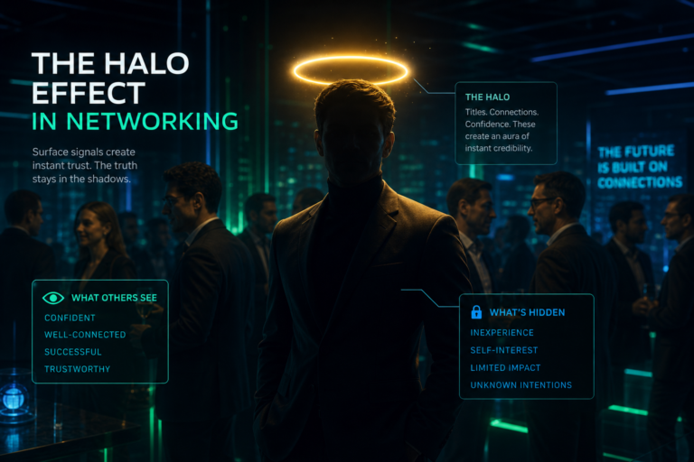 The Halo Effect in Networking: Why Your Network Might Be Worthless (And How to Fix It)