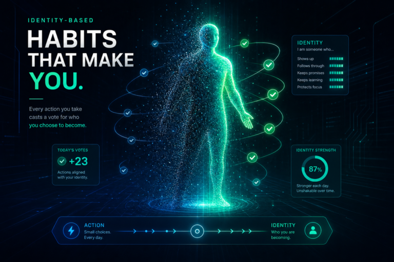 Every Action Is a Vote: How Identity-Based Habits Make Behavior Change Stick